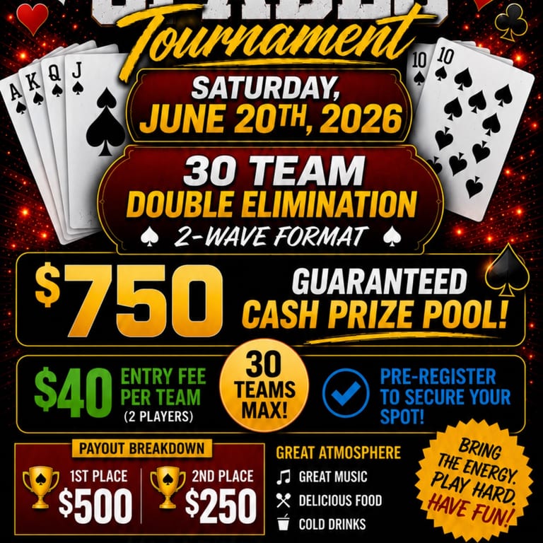 Pay Entry Fee For Spades Tournament