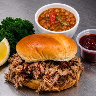 Pulled Pork Sandwich Combo