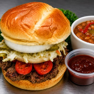 Pitt Boss Burger Combo